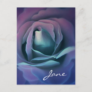 SWEET LILA DREAMS Rose Version 037A Postkarte