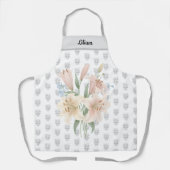 Sweet Lilium (Lily) Floral Mother’s Day Gift Schürze (Vorderseite)