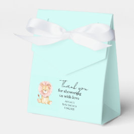 Sweet Lion Baby Shower Favor Box Geschenkschachtel