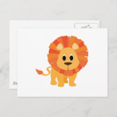 Sweet Lion Postkarte (Vorne/Hinten)