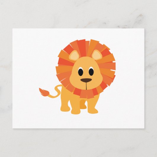 Sweet Lion Postkarte (Vorderseite)