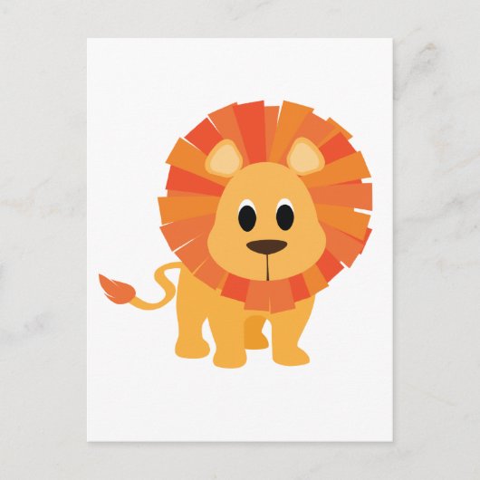 Sweet Lion Postkarte (Vorderseite)