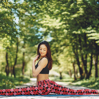 Sweet Lipstick Kisses Leggings - Spaß