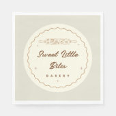 Sweet Lites Bakery Logo Serviette (Vorderseite)