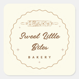 Sweet Lites Bakery Logo Sticker