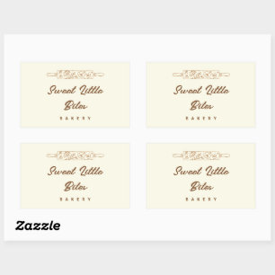Sweet Lites Bakery Logo Sticker