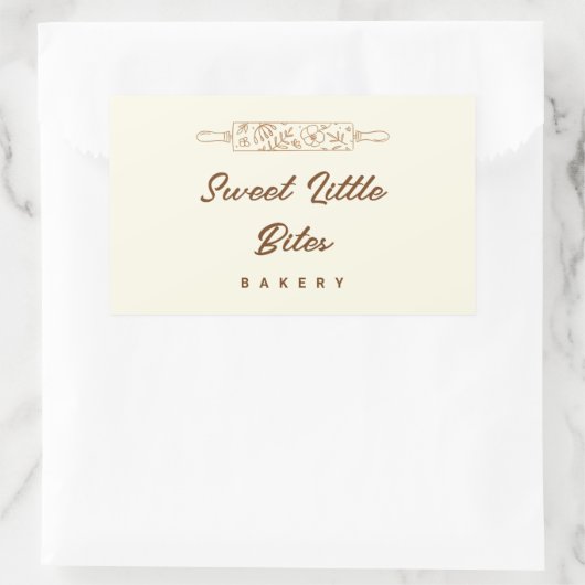 Sweet Lites Bakery Logo Sticker (Tasche)