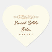 Sweet Lites Bakery Logo Sticker (Vorderseite)