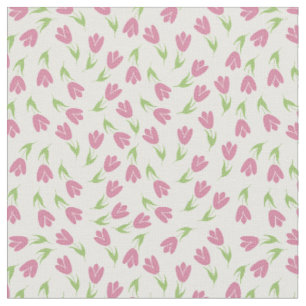 Sweet Little and Pink Tulips Muster Stoff