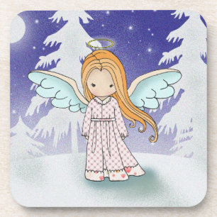 Sweet Little Angel Holiday Untersetzer