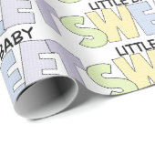 Sweet Little Baby Geschenkpapier (Rolleneckpunkt)