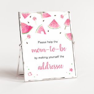 Sweet Little Baby Watermelon Envelope Poster