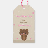 Sweet Little Bear Geschenkanhänger (Rückseite)