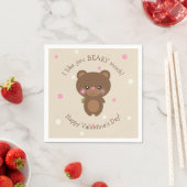 Sweet Little Bear Serviette (Beispiel)