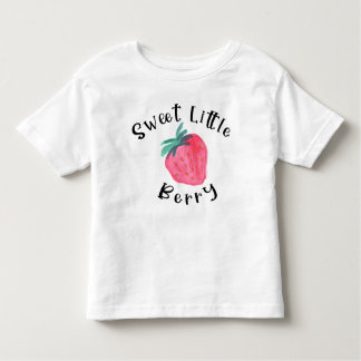 Sweet Little Berry Strawberry Toddler Tshirt