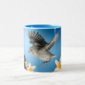 Sweet Little Bird Zweifarbige Tasse (Mittel)