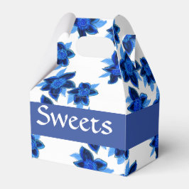 Sweet Little Blue Flower Box Geschenkschachtel
