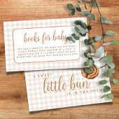 Sweet Little Bun in Oven Books for Baby Visitenkarte