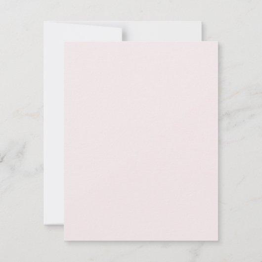 Sweet Little Bunny Danke-Card Dankeskarte (Rückseite)