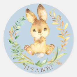 Sweet Little Bunny Es ist ein Boy-Gefallen Sticker