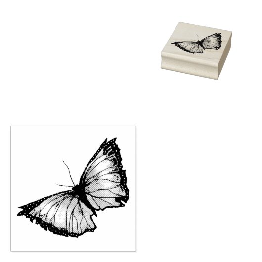 Sweet Little Butterfly Kautschuk Briefmarke Gummistempel (Stempel)