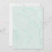 Sweet Little Dumpling Gender Neutral Baby Shower Einladung (Rückseite)