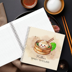 Sweet Little Dumpling Kwai Baby Shower Guest Book Notizblock