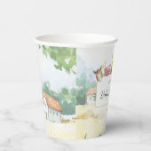 Sweet Little Farm Baby Shower Pappbecher (Rechts)