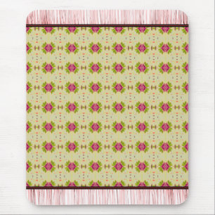 Sweet Little Flower Rug Style Mousepad