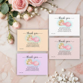 Sweet Little Girl Baby Dusche Danke Karte