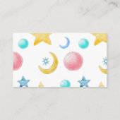 Sweet Little Girl Duwer Windelpreisverlosung Begleitkarte (Rückseite)