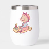 Sweet little girl Happy Birthday (Rückseite)