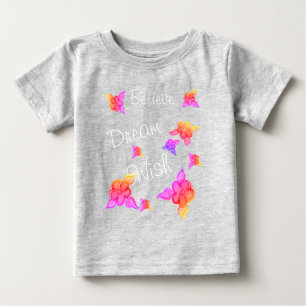 Sweet Little Girls Sommer Floral Baby T-shirt