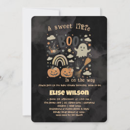 Sweet Little Halloween boo is on the way Einladung