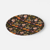 Sweet Little Halloween boo is on the way Pappteller (Schrägansicht)