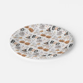 Sweet Little Halloween boo is on the way Pappteller (Schrägansicht)