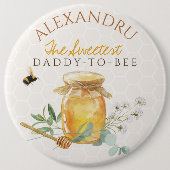 Sweet Little Honey Baby Dusche Button (Vorderseite)