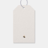 Sweet Little Honey Baby Dusche Geschenkanhänger (Rückseite)