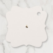 Sweet Little Honey Baby Dusche Geschenkanhänger (Rückseite)