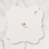 Sweet Little Honey Baby Dusche Geschenkanhänger (Rückseite)