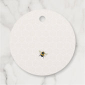 Sweet Little Honey Baby Dusche Geschenkanhänger (Rückseite)