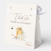 Sweet Little Honey Baby Dusche Geschenkschachtel (Rückseite)