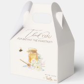 Sweet Little Honey Baby Dusche Geschenkschachtel (Rückseite)