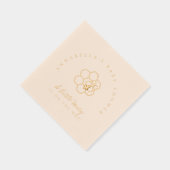 Sweet Little Honey Baby Dusche Servietten Mit Folie (Rechts)