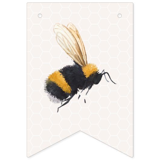 Sweet Little Honey Baby Dusche Wimpelkette (Zweite Fahne)