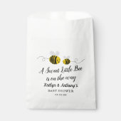 Sweet Little Honey Bee Baby Dusche Geschenktütchen (Vorderseite)