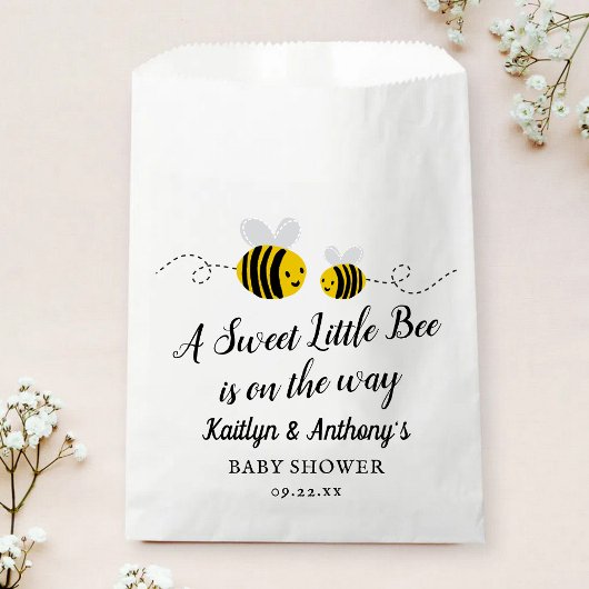 Sweet Little Honey Bee Baby Dusche Geschenktütchen