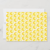 Sweet Little Honey Bee Baby Shower Einladung (Rückseite)