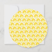 Sweet Little Honey Bee Baby Shower Einladung (Rückseite)