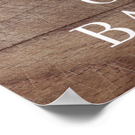 Sweet Little Honey Bee Baby Shower Poster (Ecke)